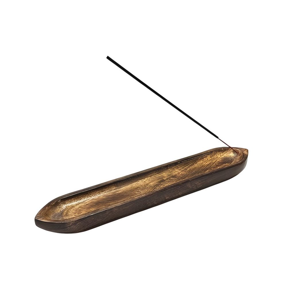 Twin Wood Incense Holder