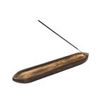 Twin Wood Incense Holder | For Dual Aromas & Sacred Practice