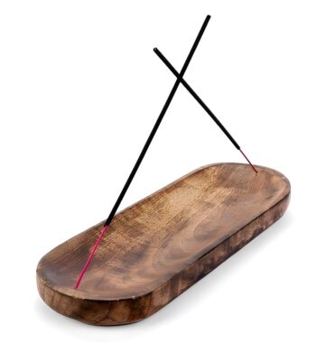 Handcrafted Wood Incense Holder