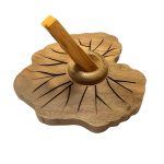 Leaf Palo Santo Holder | Stable Base, Ash Catching & Natural Beauty