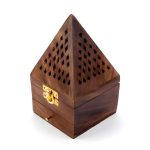 Pyramid Cone Incense Holder | Orderly Ritual & Natural Storage