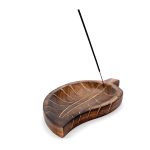Handcrafted Wooden Incense Holder | Ritual Support, Stability & Natural Beauty