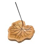 Handcarved Wooden Incense Holder | A Natural Resting Place