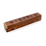 Handcrafted Wood Incense Holder | Stable Base for Ritual & Meditation