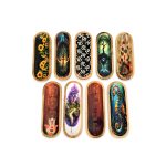 Patterned Oval Incense Holder | For Stick & Cone Incense