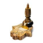 Backflow Incense Holder | Meditative Smoke Cascade & Ritual Ambience