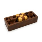 Wooden Secret Lock Puzzle Box | Handcrafted Gift