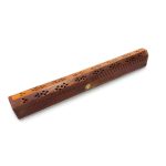 Long Wooden Incense Holder | For Multiple Sticks, Clean Rituals & Altar Display