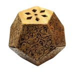 Conical Wood Incense Holder | Natural Elegance & Ritual Support