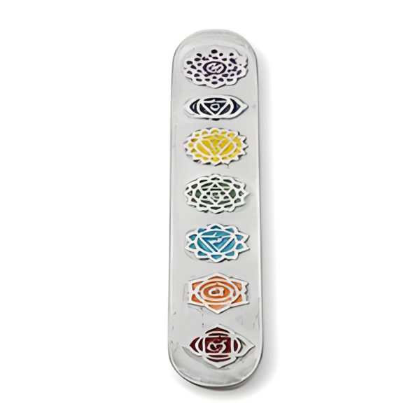 Chakra Stick Incense Holder, White