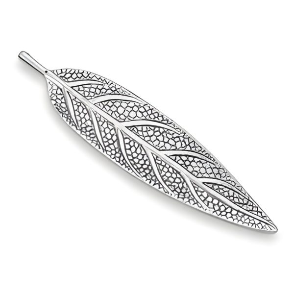 Engraved Leaf Stick Incense Holder