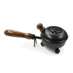 Matte Black Cone Incense Holder | A Grounded Base for Your Ritual
