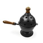 Black Metal Cone Burner | For Mindful Ritual & Focused Practice