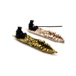 Artisan Resin Incense Holder | For Sacred Spaces & Mindful Rituals