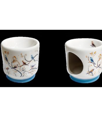 Footed Ceramic Incense Burner
