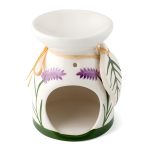 Ceramic Lavender Leaf Holder | For Incense, Oil & Ritual Ambiance