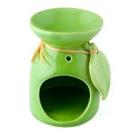 Ceramic Leaf Incense Holder | For Sticks, Cones & Oil Diffusion