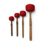 Singing Bowl Mallet – Wool-Wrapped Wood Striker
