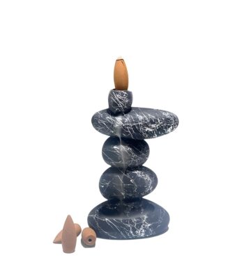 Layered Stone Incense Holder