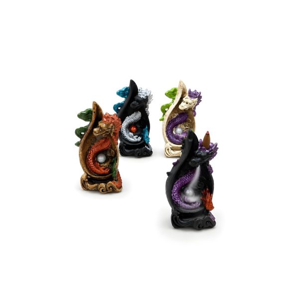 Dragon Stone Backflow Burner | Cascading Smoke & Meditative Focus