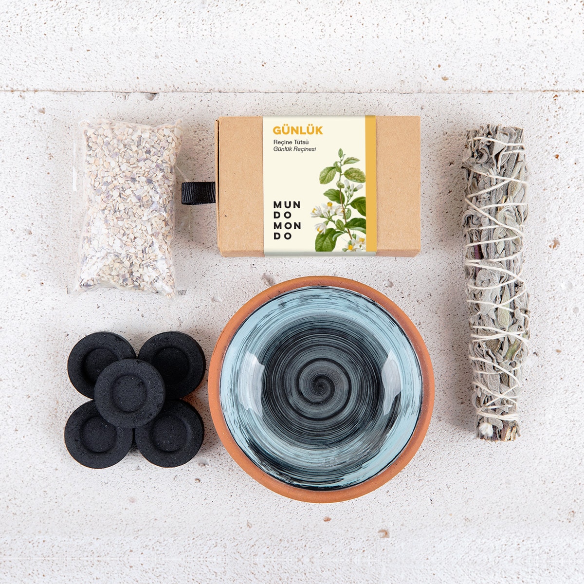 mnd-gunluk-01.jpg Mundo Mondo Incense Set - Frankincense - Image 1